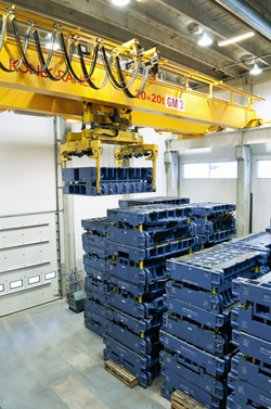 Crane automation for the automotive industry
